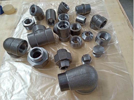 Heißes eingetaucht galvanisierte passendes Ellbogen-Kappen-T-Stück 3000LB ASME B16.11 ASTM A105