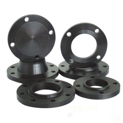 Geschmiedetes Flansch ANSI B16.5 ASME B16.47 ASTM A105 150 lbs 300 lbs schwarze Malerei