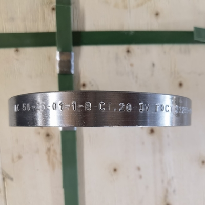RTJ Pn100 geschmiedete Flansche aus Kohlenstoffstahl Ct20 Gost 33259