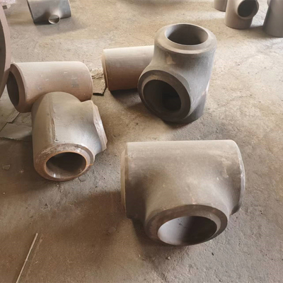 Rohrleitungslösung Butt Weld Reducing Tee Pipe Fitting Din EN 10253 Für Ölanwendungen
