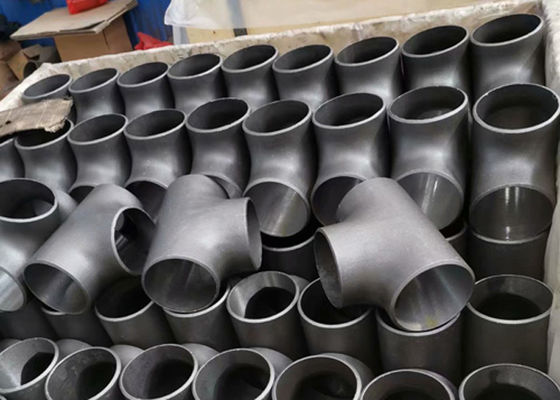 Stärke 2mm bis 100mm schwarzes Rohr, das T-Stück SCH40 SCH80 SCH160 gleiches T-Stück verringert