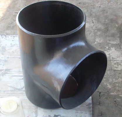 Kohlenstoffstahl-gleiches T-Stück 3&quot; 5&quot; 10&quot; ANSI B16.9 ASTM A234WPB galvanisierte die Verringerung des T-Stücks