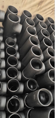 Kohlenstoffstahl-gleiches T-Stück 3&quot; 5&quot; 10&quot; ANSI B16.9 ASTM A234WPB galvanisierte die Verringerung des T-Stücks