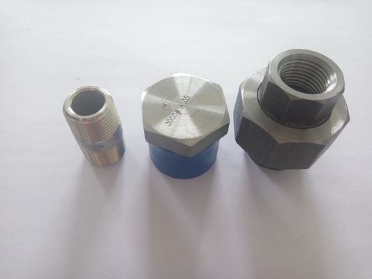 Kohlenstoffstahl schmiedete Installationen, die ASME B16.11 3000# SS geschmiedete Installation verlegte
