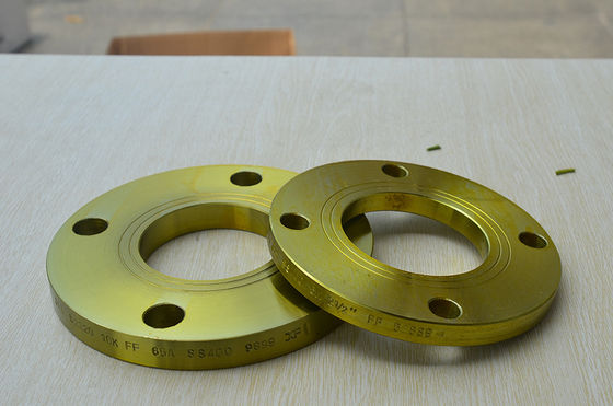 BESCHWICHTIGUNGSMITTEL 5K 10K 25K SS400 gelber Platten-Schweißungs-Flansch JIS B2220 72&quot; DIN2527 DIN2566 DIN2573