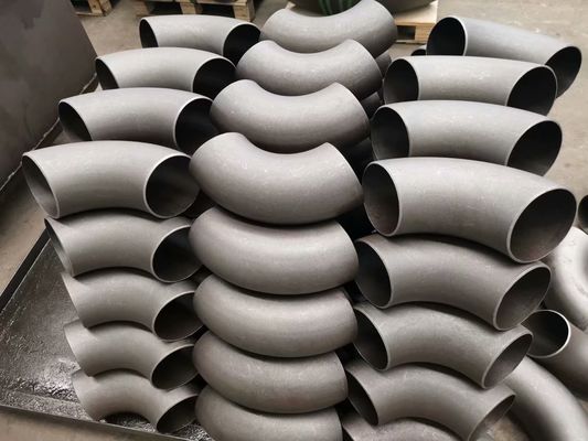 JIS 2311 SGP Carbon Steel Elbow Seamless Welded Pipe Fittings 45 90 180 Degree