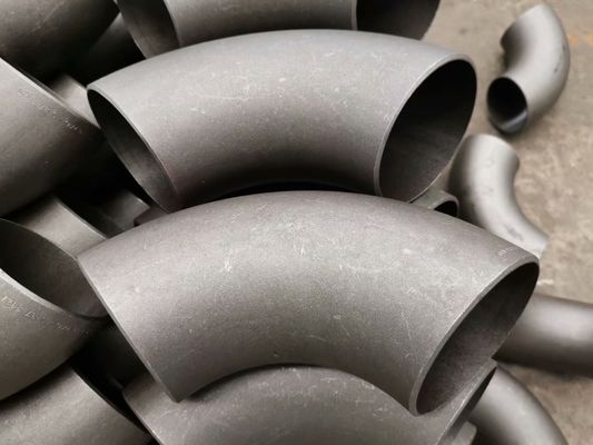 JIS 2311 SGP Carbon Steel Elbow Seamless Welded Pipe Fittings 45 90 180 Degree