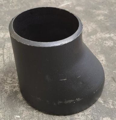 ISO-PED ASME B16.9 BETRUG Schwarz-Farbe des ECC-Stahl-Rohr-Reduzierer-SCH40 A234 WPB