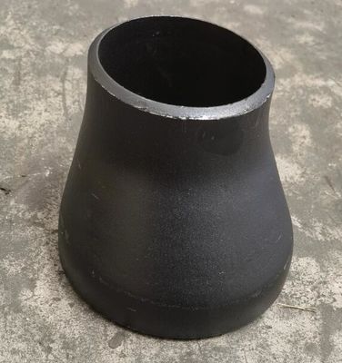 ISO-PED ASME B16.9 BETRUG Schwarz-Farbe des ECC-Stahl-Rohr-Reduzierer-SCH40 A234 WPB