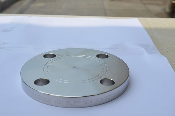 Edelstahl-Flansch ASME B16.47 ANSI B16.5 BS10 WN SLIP AUF BLINDEM SS304 SS316