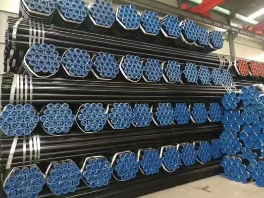 Kohlenstoffstahl nahtloses ASTM A106 ASME B36.1 SCH40 SCH80 schwarze Stahlrohre malend