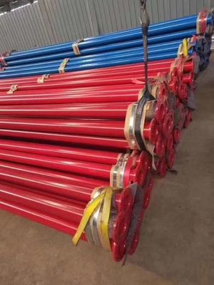 Kohlenstoffstahl nahtloses ASTM A106 ASME B36.1 SCH40 SCH80 schwarze Stahlrohre malend