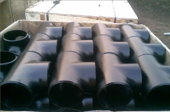 Fitting Asme B16 9 Schwarz-Antirost-Öl der Ellbogen-T-Stück Reduzierer-Kappen-Sch40 Sch80