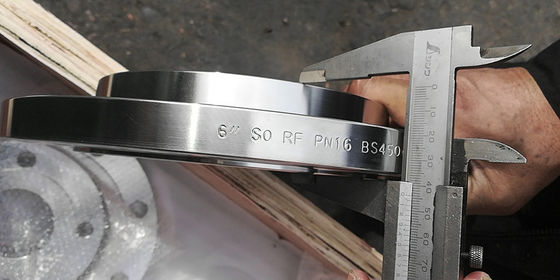 Metall DN10 - DN2000 flanschen BS 4504 PN6 - PN40 1/2“ - 80&quot; Kohlenstoffstahl und Edelstahl