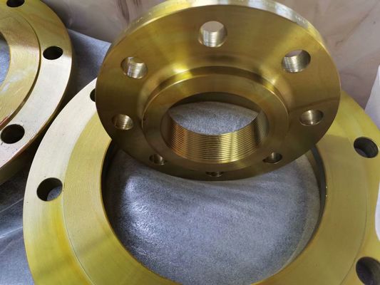 Stahl Wnrf Pn25 Ss316 galvanisierter Standard der Rohr-Flansch-gelber Malerei-Bs4504