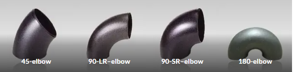Kolben geschweißter Fittings-Ellbogen nahtlos, KOHLENSTOFFSTAHL ASTM B16.9 0